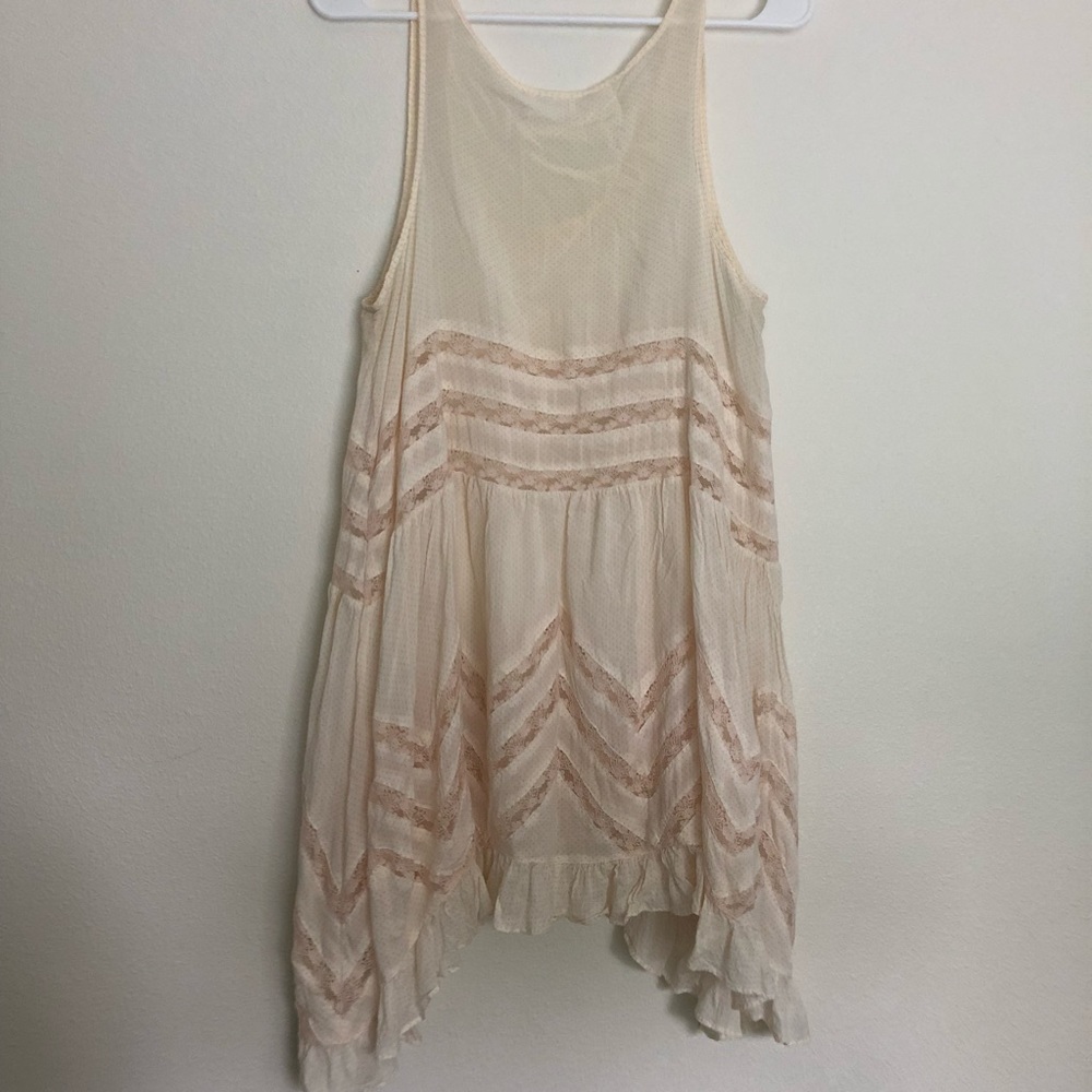 Free People sun dress slip worn med